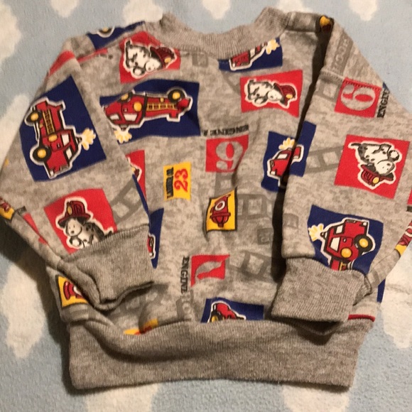Vintage-Mini Dimensions-“Fireman” Sweat Suit-12 Mo - Picture 3 of 14
